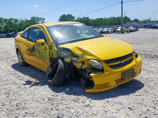 1G1AL18F087206070 - 2008 CHEVROLET COBALT LT YELLOW photo 1