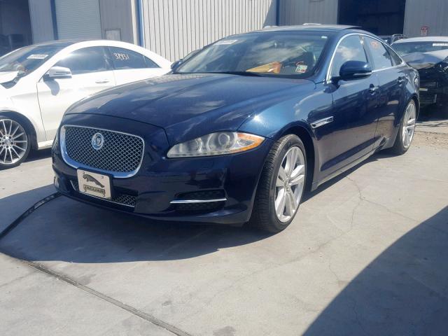 SAJWA1CB7BLV04509 - 2011 JAGUAR XJ BASE BLUE photo 2