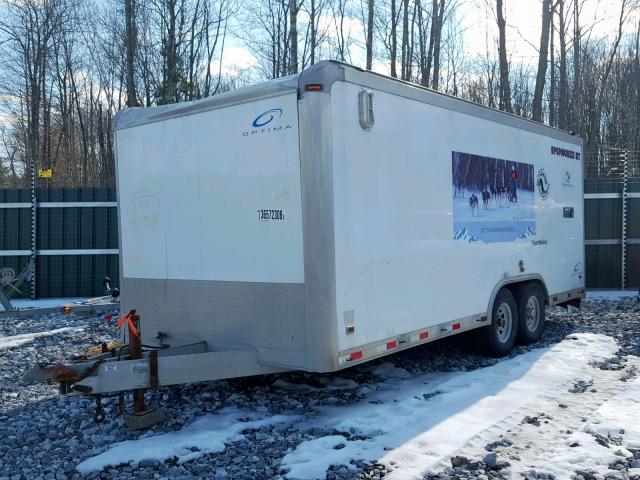 5MVWB20276E001523 - 2006 CARGO TRAILER WHITE photo 2