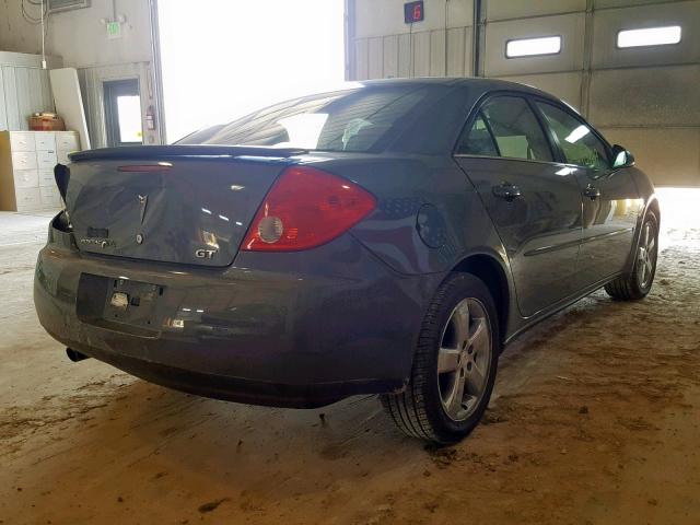 1G2ZH57N784108719 - 2008 PONTIAC G6 GT GRAY photo 4