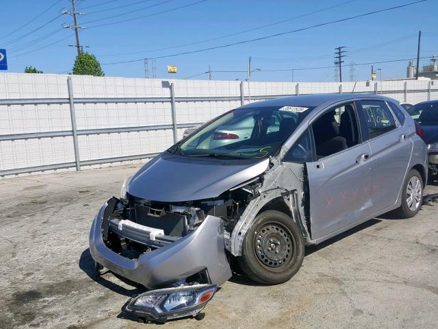 JHMGK5H5XHS021426 - 2017 HONDA FIT LX SILVER photo 2