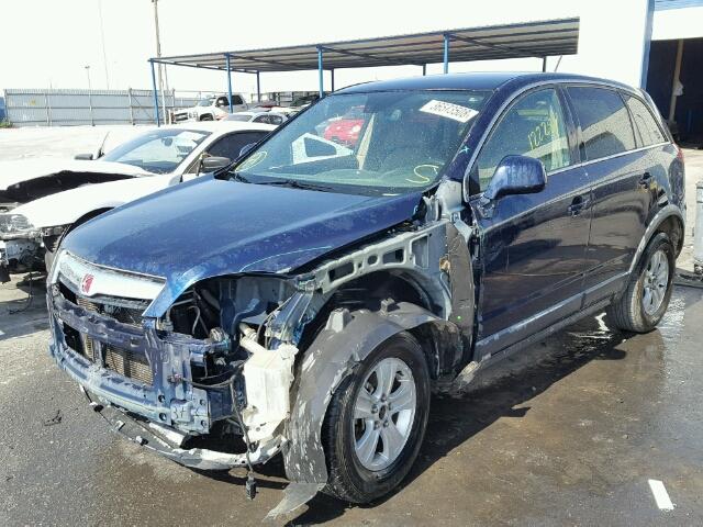 3GSCL33PX8S562141 - 2008 SATURN VUE XE BLUE photo 2