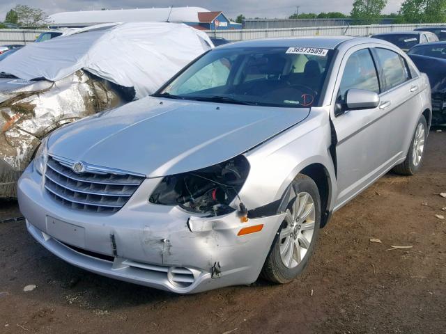 1C3CC5FB6AN109615 - 2010 CHRYSLER SEBRING LI SILVER photo 2