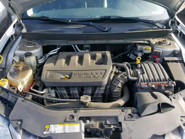 1C3CC5FB6AN109615 - 2010 CHRYSLER SEBRING LI SILVER photo 7