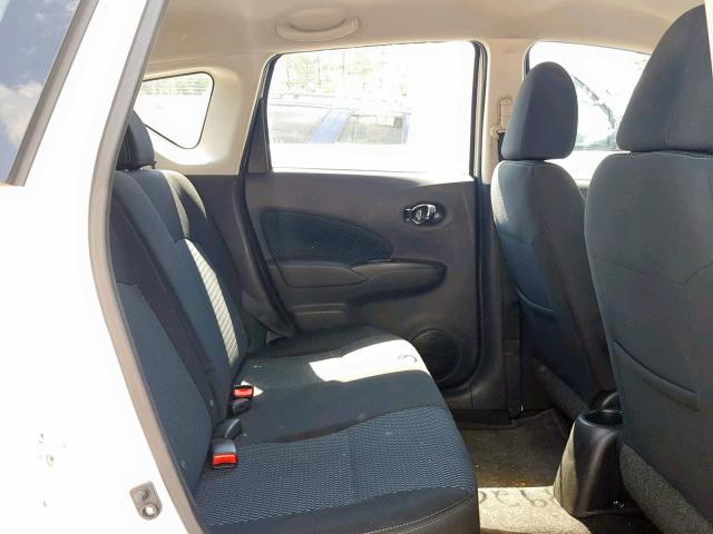 3N1CE2CP7FL441500 - 2015 NISSAN VERSA NOTE WHITE photo 6