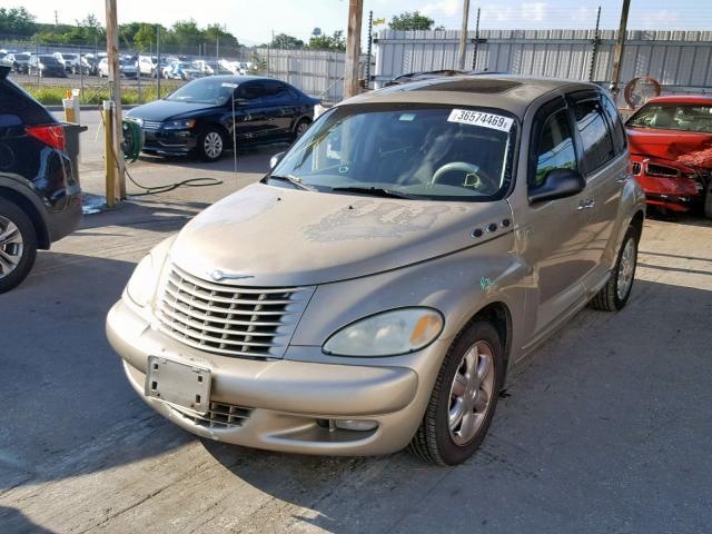 3C8FY68B64T220150 - 2004 CHRYSLER PT CRUISER GOLD photo 2