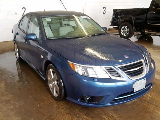 YS3FB49Y291020416 - 2009 SAAB 9-3 2.0T BLUE photo 1