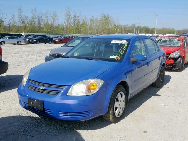 1G1AL58F387128732 - 2008 CHEVROLET COBALT LT BLUE photo 2