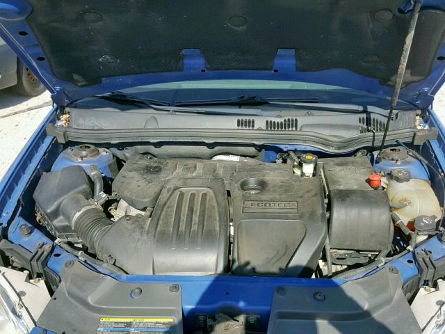 1G1AL58F387128732 - 2008 CHEVROLET COBALT LT BLUE photo 7