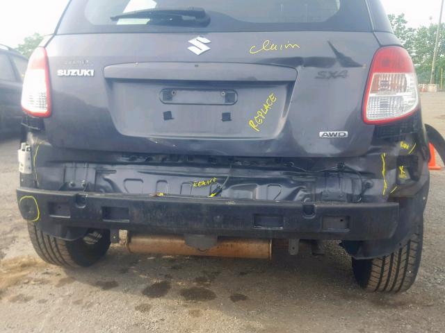 JS2YB5A70A6300406 - 2010 SUZUKI SX4 TOURIN GRAY photo 9