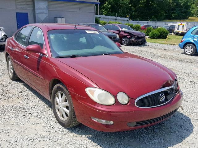 2G4WD532851278953 - 2005 BUICK LACROSSE C RED photo 1