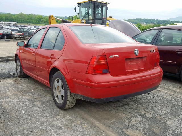 3VWRK69M43M047024 - 2003 VOLKSWAGEN JETTA GL RED photo 3