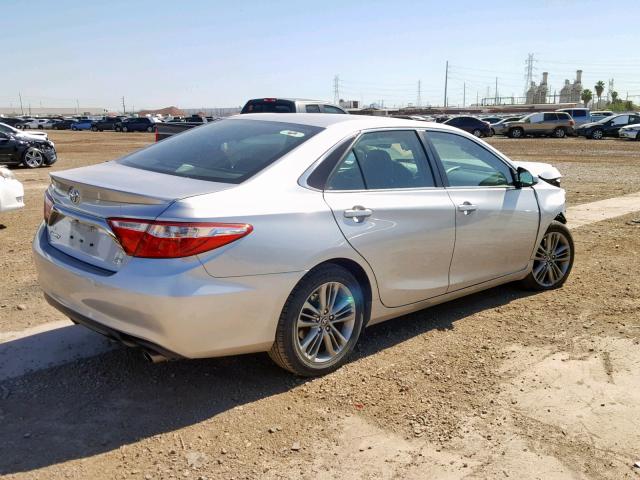 4T1BF1FK0HU389115 - 2017 TOYOTA CAMRY LE SILVER photo 4