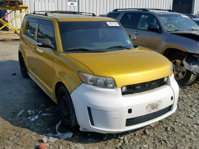 JTLKE50E081057196 - 2008 TOYOTA SCION XB 金色 照片 1