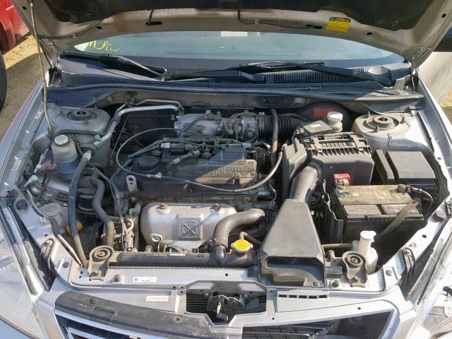 JA3AJ26E86U606033 - 2006 MITSUBISHI LANCER ES SILVER photo 7