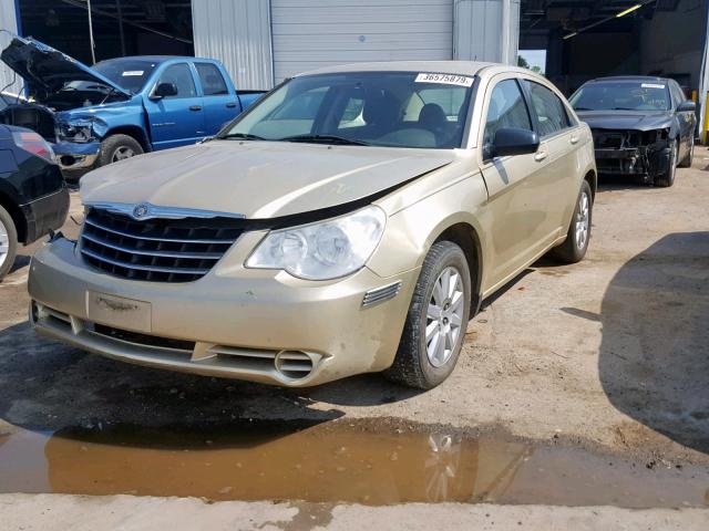 1C3CC4FBXAN191181 - 2010 CHRYSLER SEBRING TO GOLD photo 2