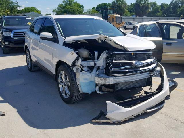 2FMPK3K91HBC41321 - 2017 FORD EDGE TITAN WHITE photo 1