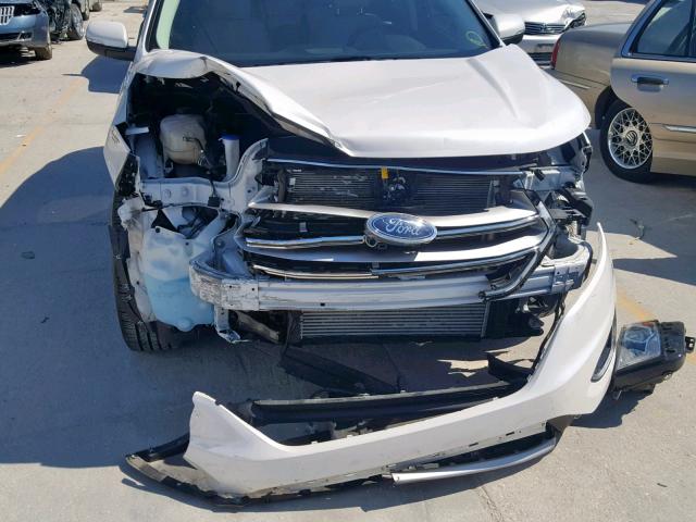 2FMPK3K91HBC41321 - 2017 FORD EDGE TITAN WHITE photo 9