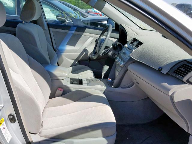 4T1BE46K27U513176 - 2007 TOYOTA CAMRY NEW SILVER photo 5