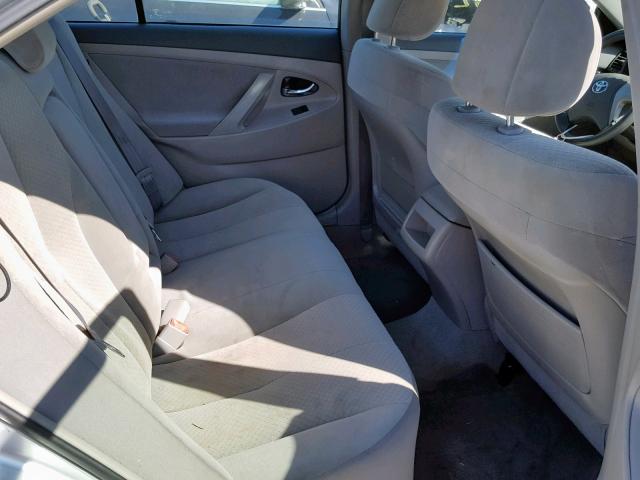 4T1BE46K27U513176 - 2007 TOYOTA CAMRY NEW SILVER photo 6