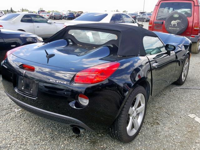 1G2MB35B17Y137276 - 2007 PONTIAC SOLSTICE BLACK photo 4