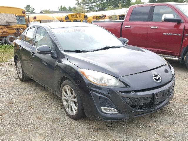 JM1BL1S66A1133199 - 2010 MAZDA 3 S BLACK photo 1