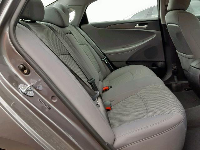 5NPEB4AC9BH288879 - 2011 HYUNDAI SONATA GLS GRAY photo 6