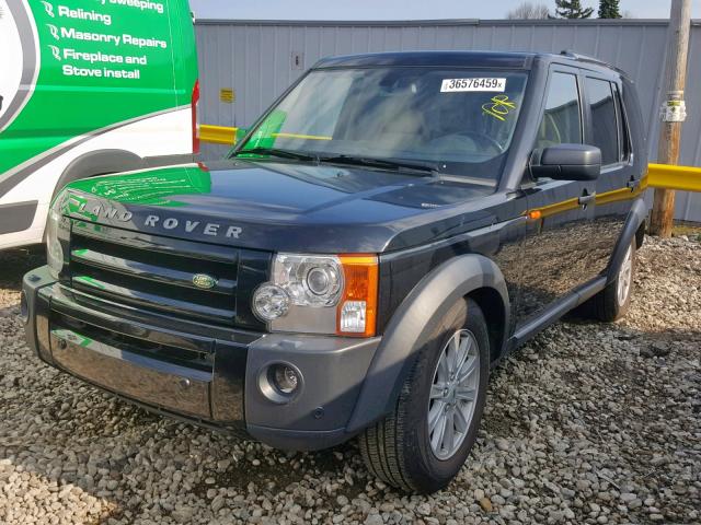 SALAE25417A422272 - 2007 LAND ROVER LR3 SE BLACK photo 2