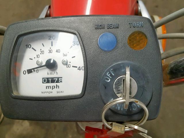 JS1FZ11A7L2100855 - 1990 SUZUKI FA50 MZD RED photo 8