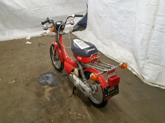 JS1FZ11A2L2100939 - 1990 SUZUKI FA50 MZD RED photo 3