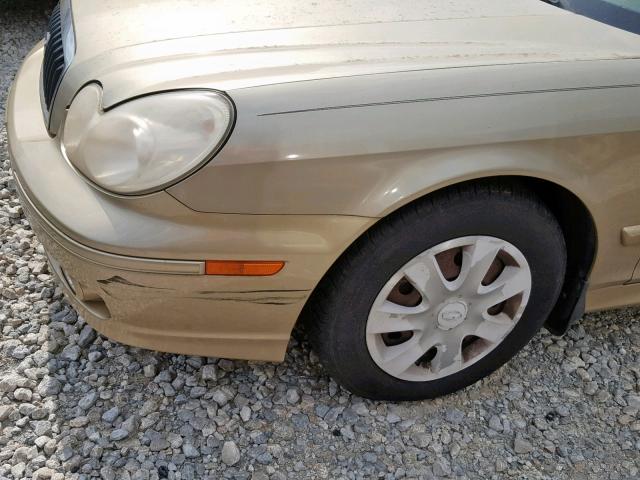 KMHWF25S44A914908 - 2004 HYUNDAI SONATA GL GOLD photo 9