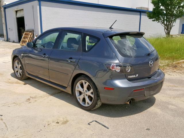 JM1BK344791212869 - 2009 MAZDA 3 S GRAY photo 3