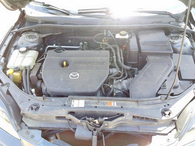 JM1BK344791212869 - 2009 MAZDA 3 S GRAY photo 7