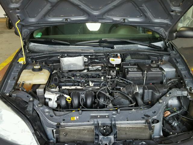 1FAFP34N87W239208 - 2007 FORD FOCUS ZX4 GRAY photo 7