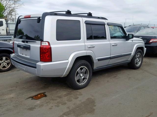 1J8HG48K88C101091 - 2008 JEEP COMMANDER 银色 照片 4