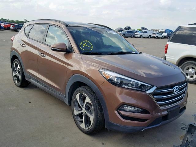 KM8J3CA23GU110374 - 2016 HYUNDAI TUCSON LIM BROWN photo 1