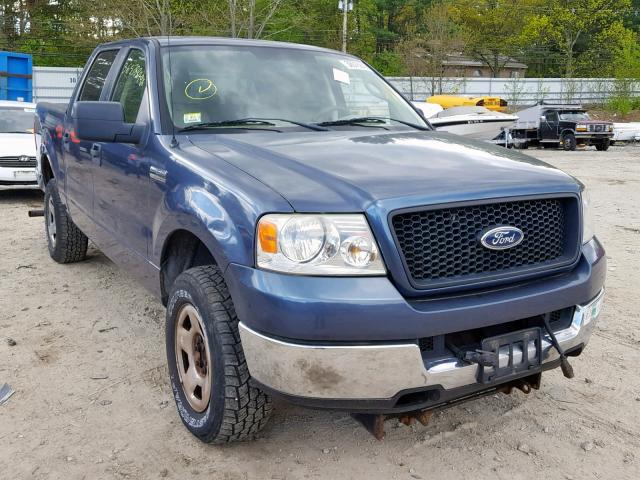 1FTPW14585KF02923 - 2005 FORD F150 SUPER BLUE photo 1