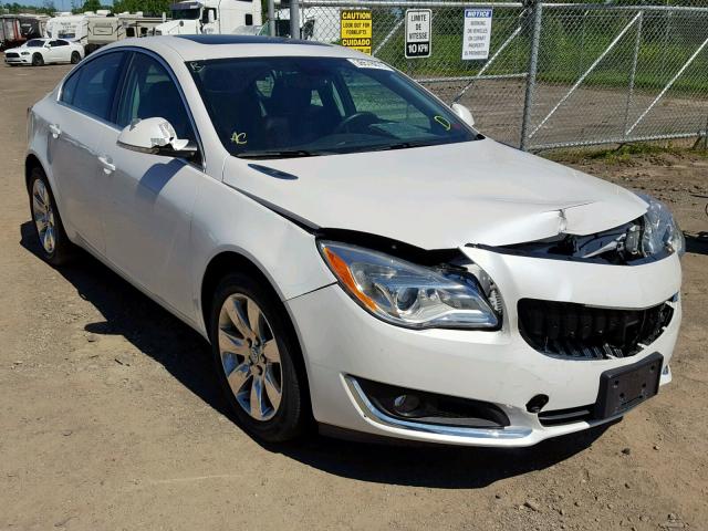 2G4GM5EX7H9111731 - 2017 BUICK REGAL WHITE photo 1