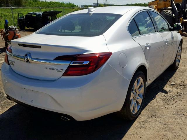 2G4GM5EX7H9111731 - 2017 BUICK REGAL WHITE photo 4