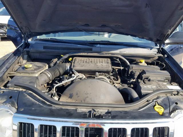 1J4HS58N35C619038 - 2005 JEEP GRAND CHER BLUE photo 7