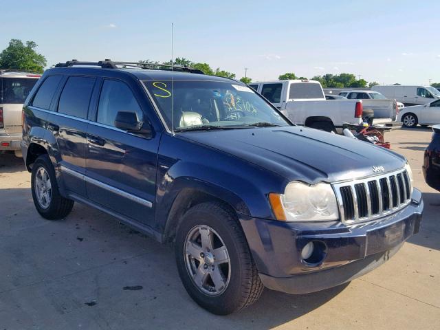 1J4HS58N35C619038 - 2005 JEEP GRAND CHER BLUE photo 9