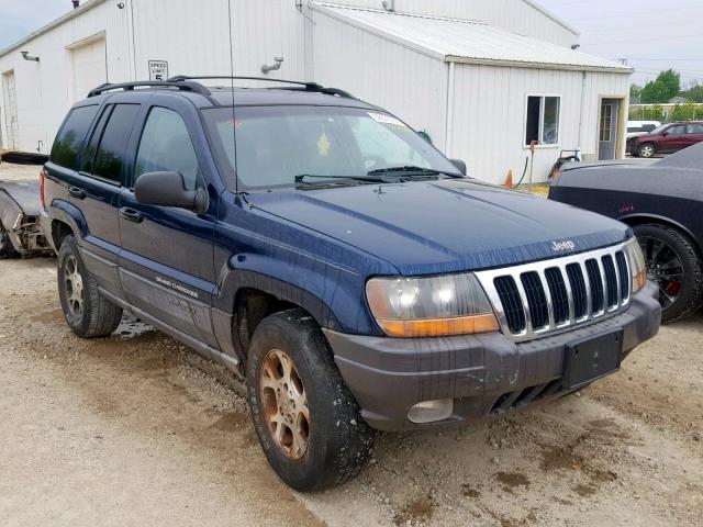 1J4GW58S1XC720006 - 1999 JEEP GRAND CHER BLUE photo 1