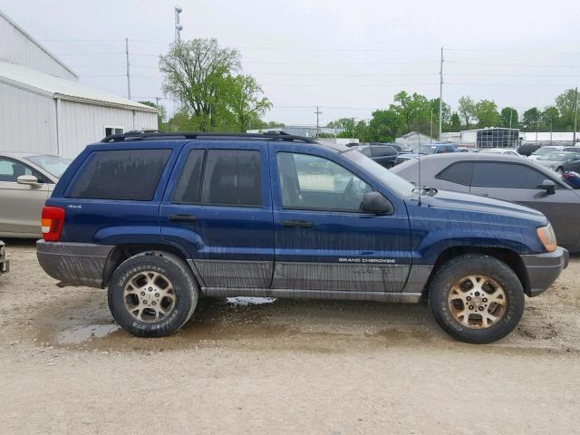 1J4GW58S1XC720006 - 1999 JEEP GRAND CHER BLUE photo 9