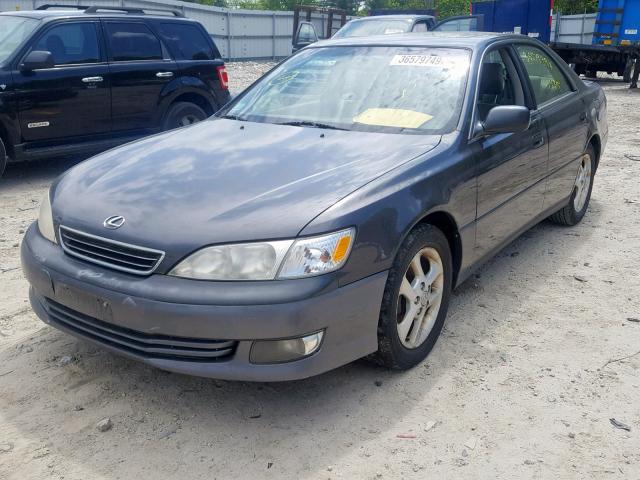 JT8BF28G110336342 - 2001 LEXUS ES 300 GRAY photo 2