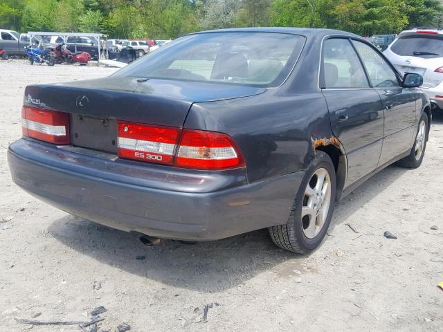 JT8BF28G110336342 - 2001 LEXUS ES 300 GRAY photo 4