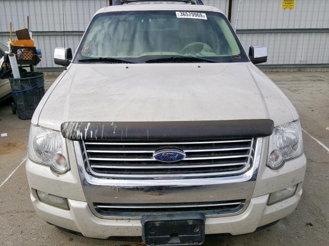 1FMEU75E26UA92300 - 2006 FORD EXPLORER L WHITE photo 9