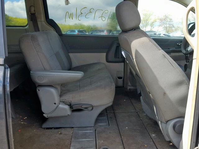 2A8HR44H88R708099 - 2008 CHRYSLER TOWN & COU BLACK photo 6