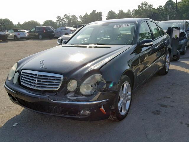 WDBUF56J46A975440 - 2006 MERCEDES-BENZ E 350 BLACK photo 2