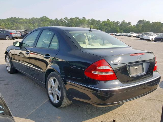 WDBUF56J46A975440 - 2006 MERCEDES-BENZ E 350 BLACK photo 3