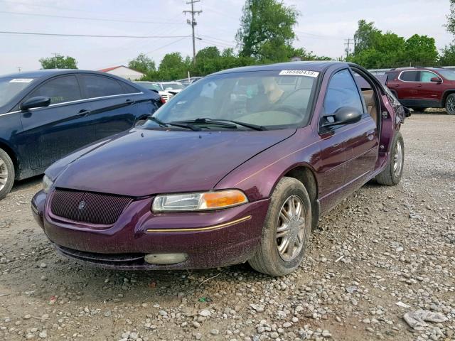 1C3EJ56H3WN224926 - 1998 CHRYSLER CIRRUS LXI PURPLE photo 2